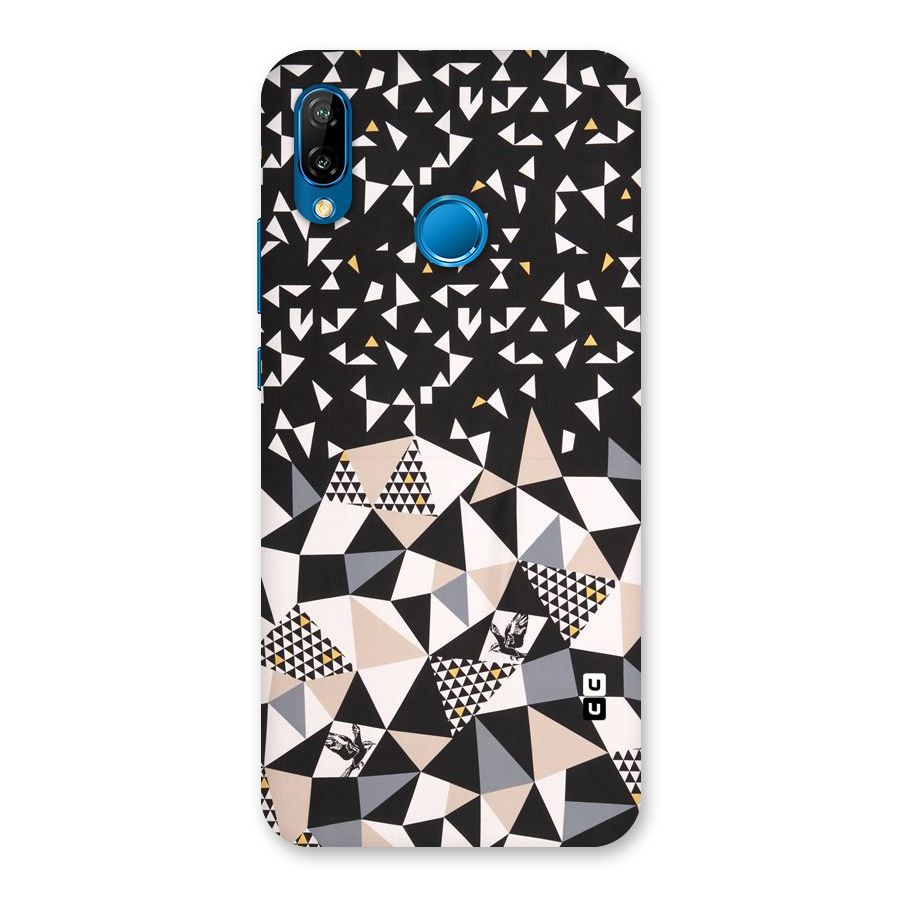 Abstract Varied Triangles Back Case for Huawei P20 Lite