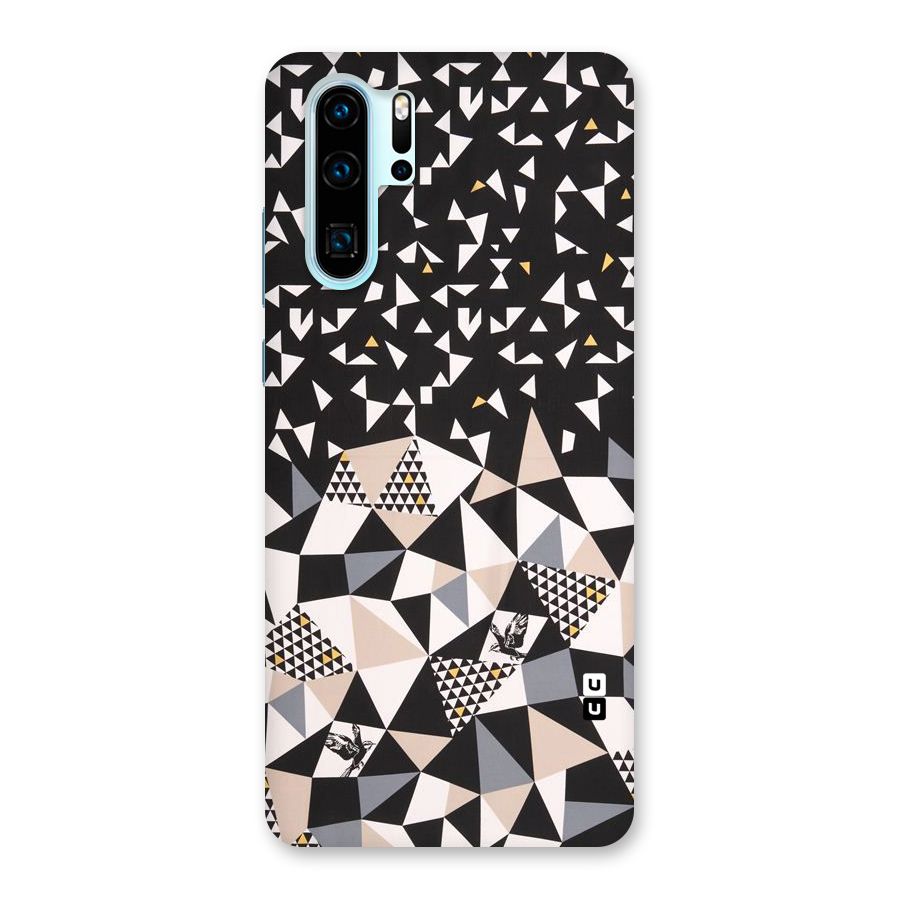 Abstract Varied Triangles Back Case for Huawei P30 Pro