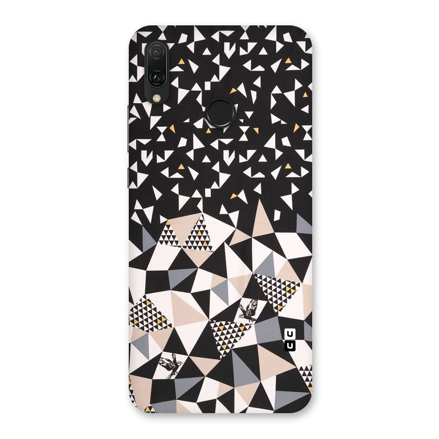 Abstract Varied Triangles Back Case for Huawei Y9 (2019)