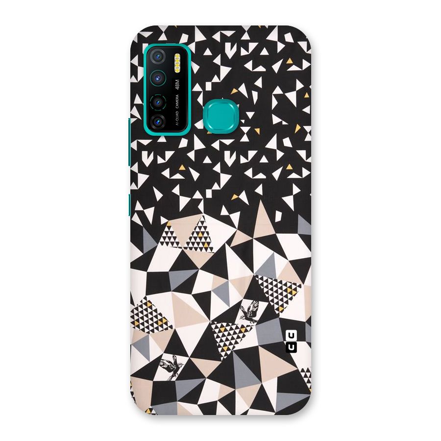 Abstract Varied Triangles Back Case for Infinix Hot 9 Pro