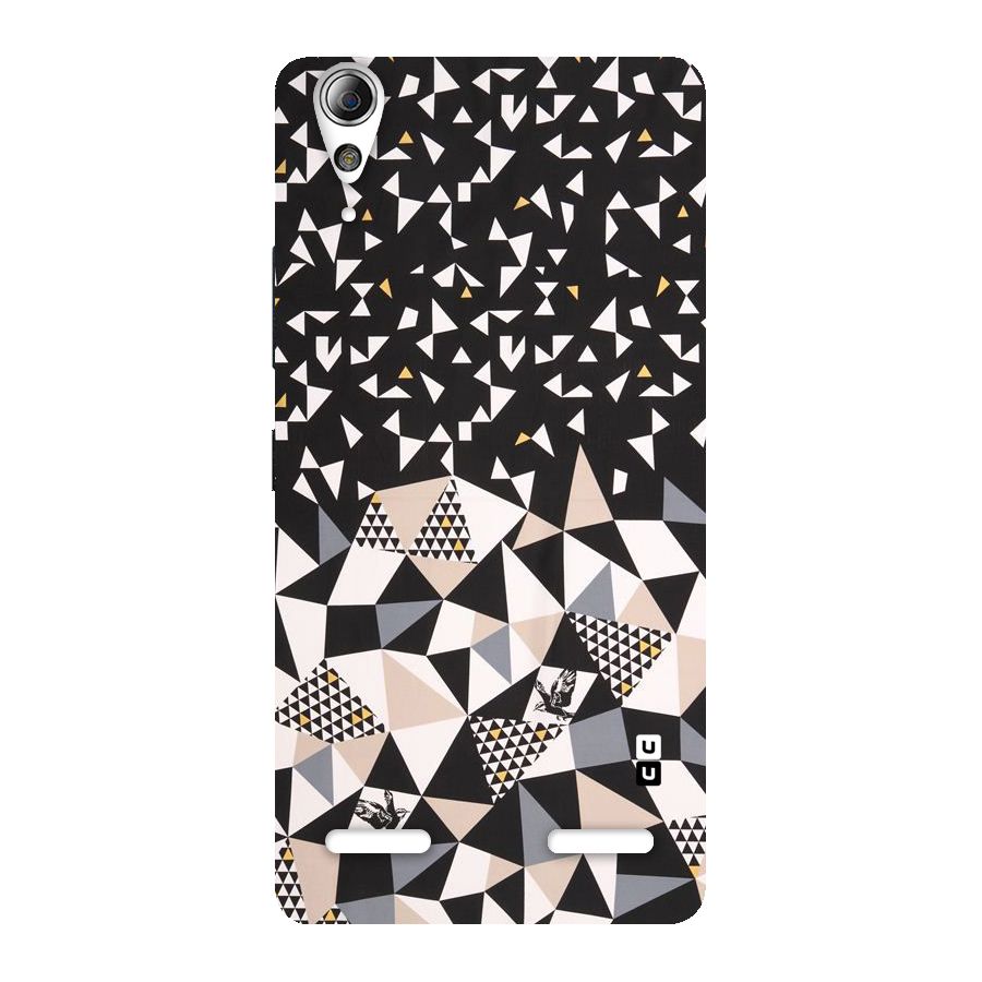 Abstract Varied Triangles Back Case for Lenovo A6000 Plus