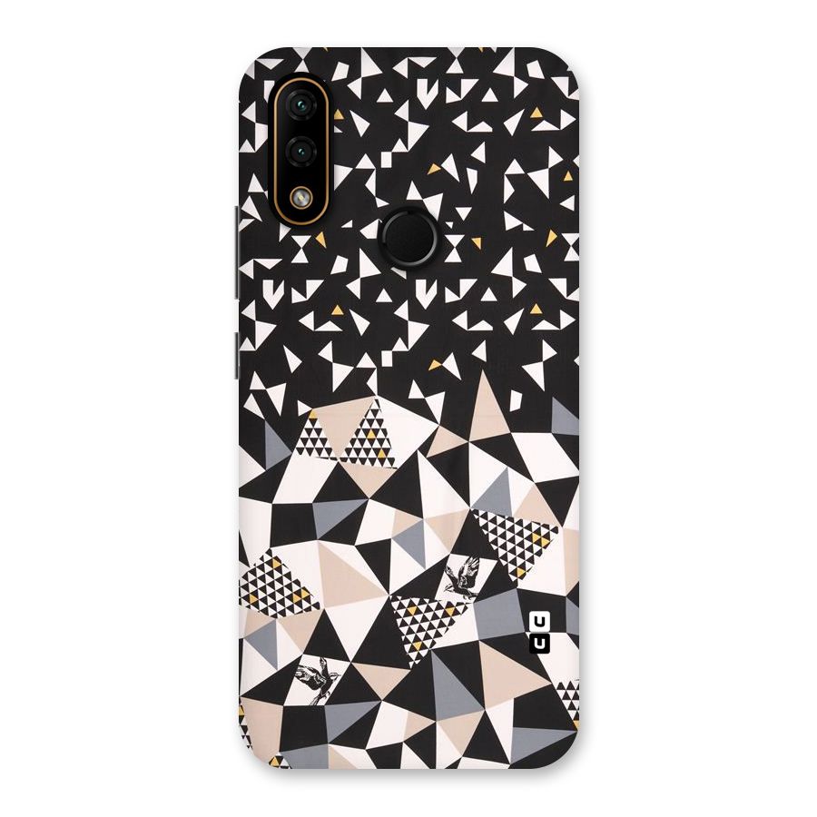 Abstract Varied Triangles Back Case for Lenovo A6 Note