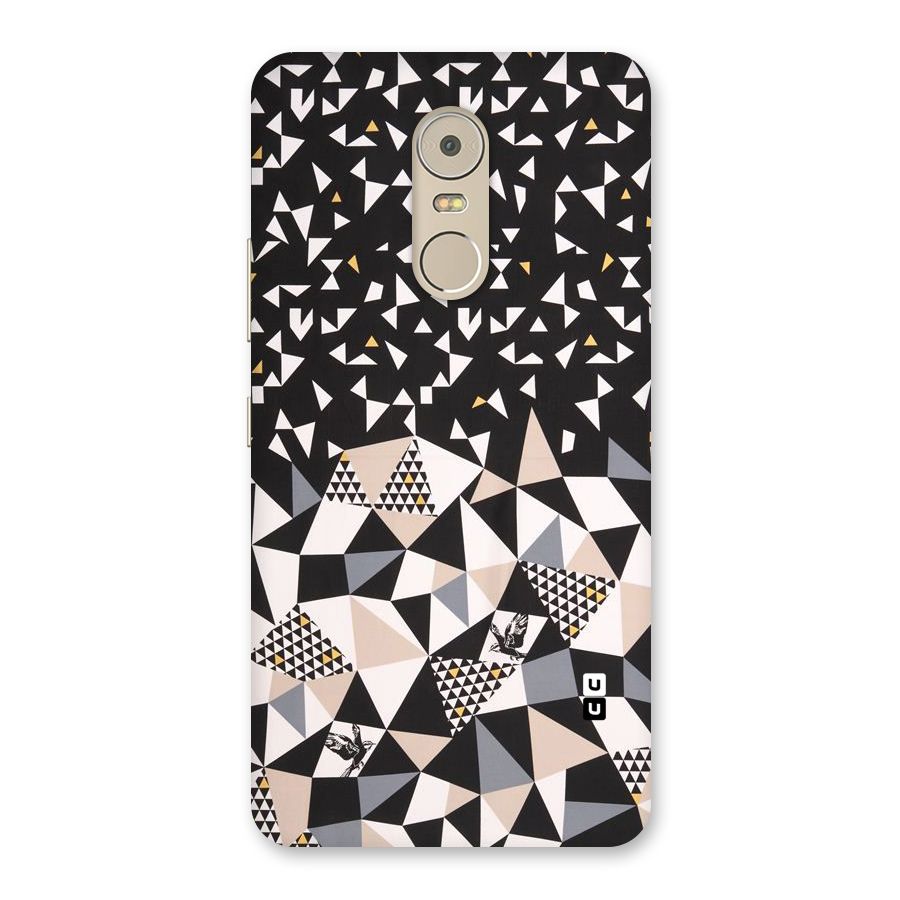 Abstract Varied Triangles Back Case for Lenovo K6 Note