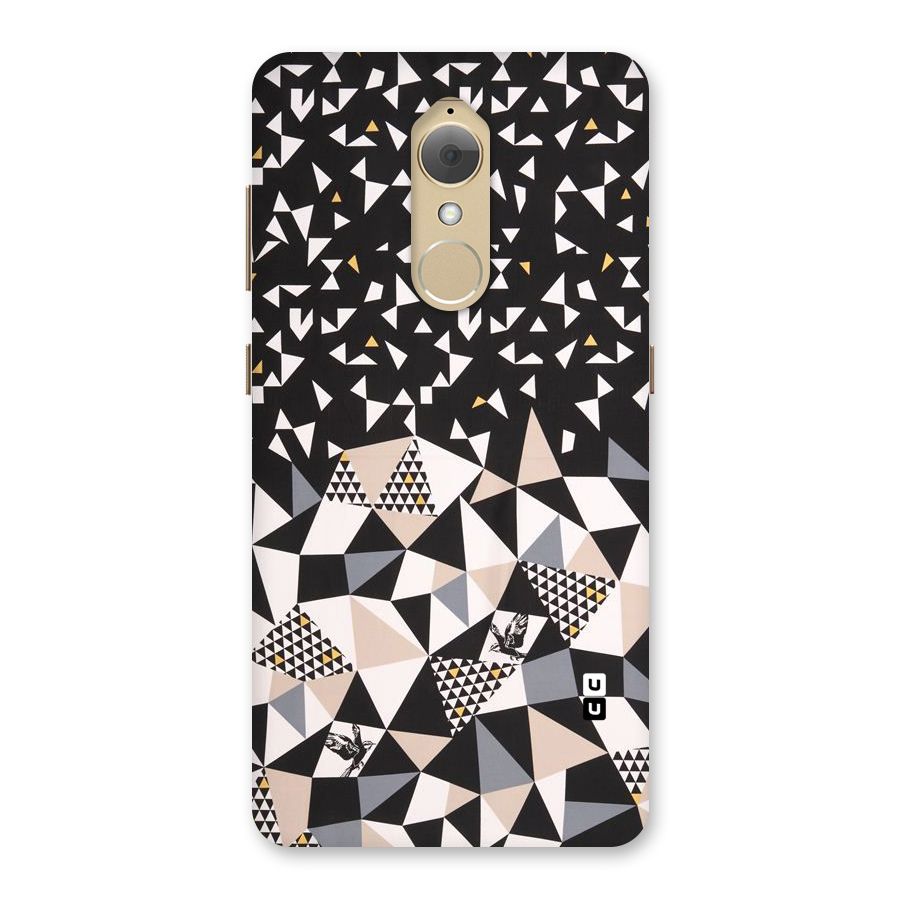 Abstract Varied Triangles Back Case for Lenovo K8