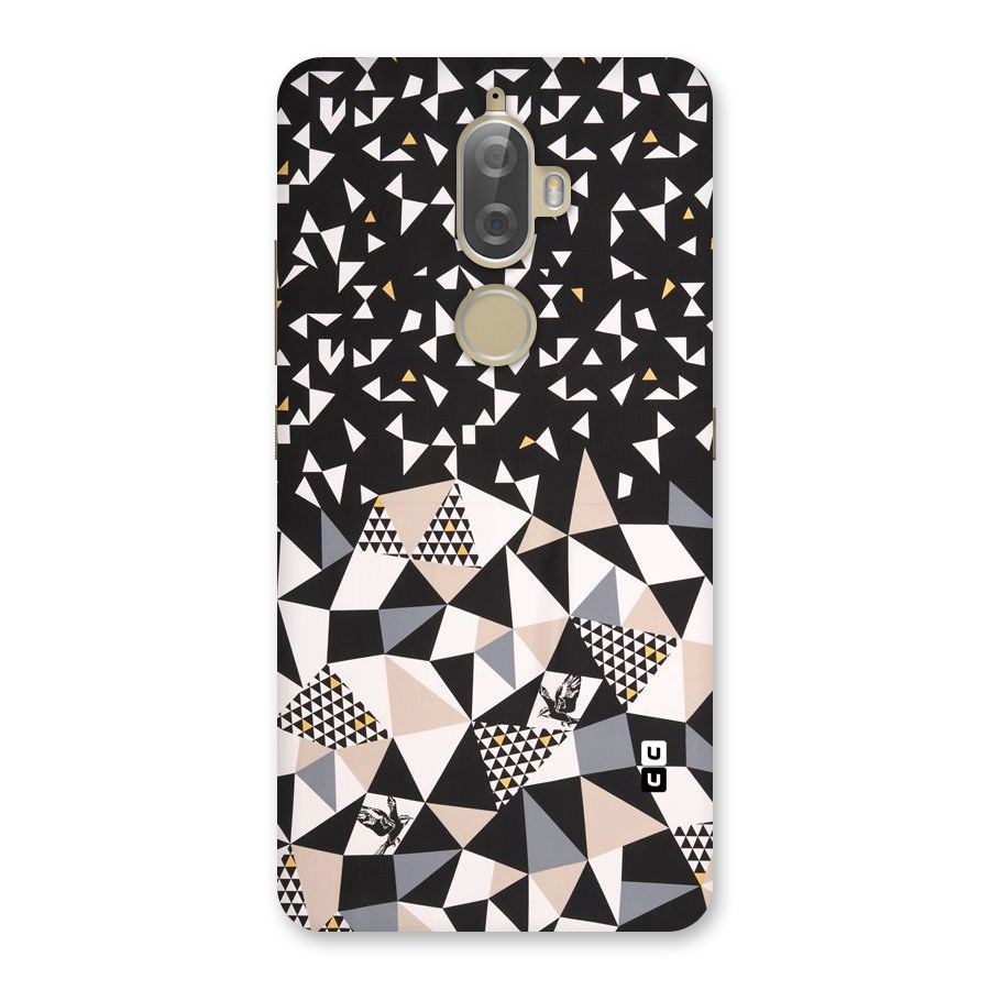 Abstract Varied Triangles Back Case for Lenovo K8 Plus