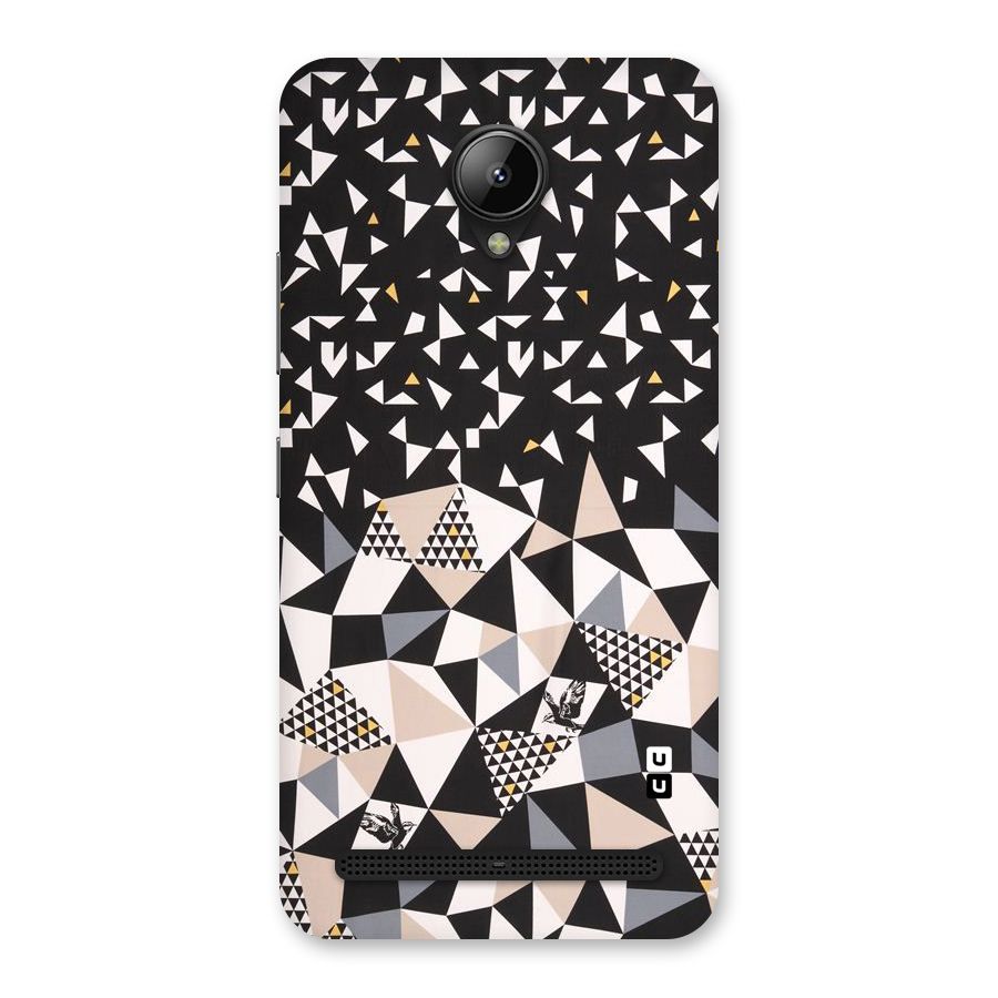 Abstract Varied Triangles Back Case for Lenovo C2