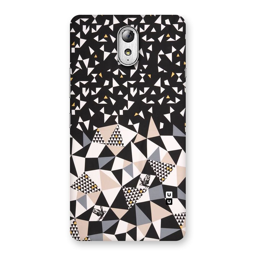 Abstract Varied Triangles Back Case for Lenovo Vibe P1M