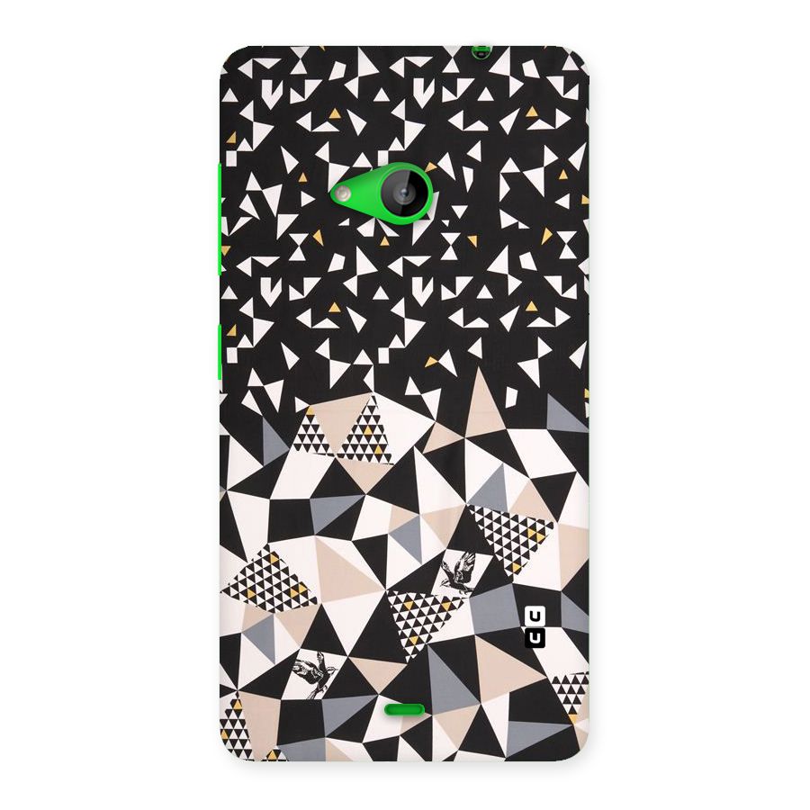 Abstract Varied Triangles Back Case for Lumia 535