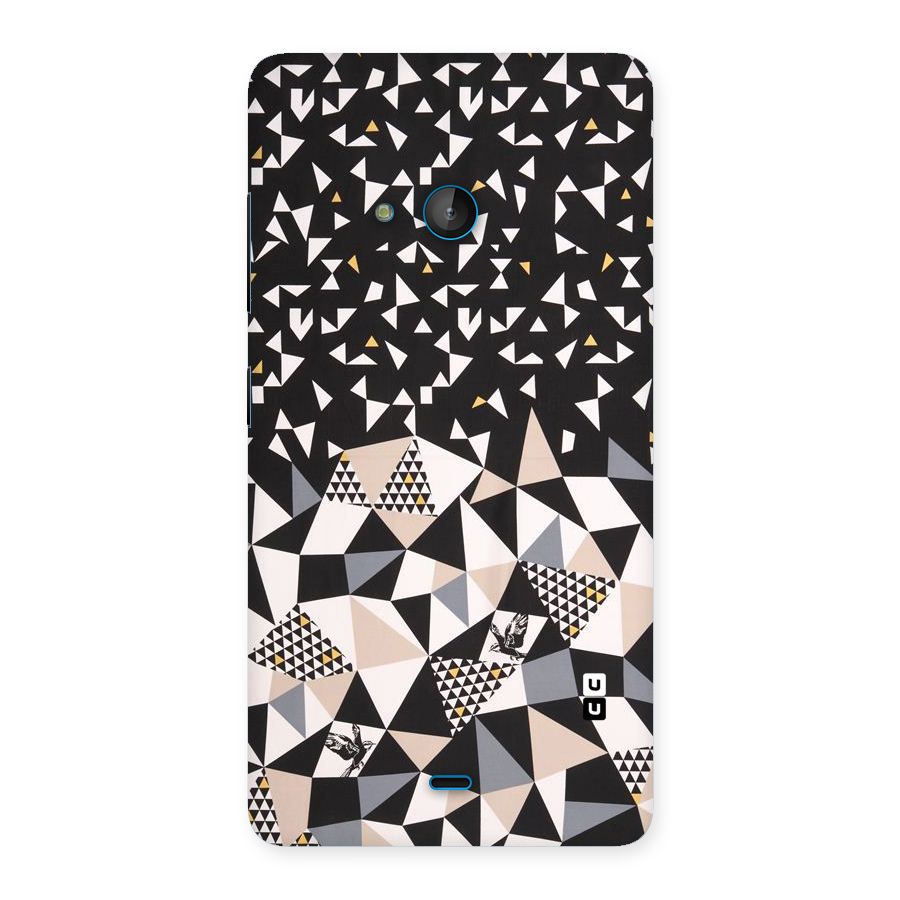 Abstract Varied Triangles Back Case for Lumia 540