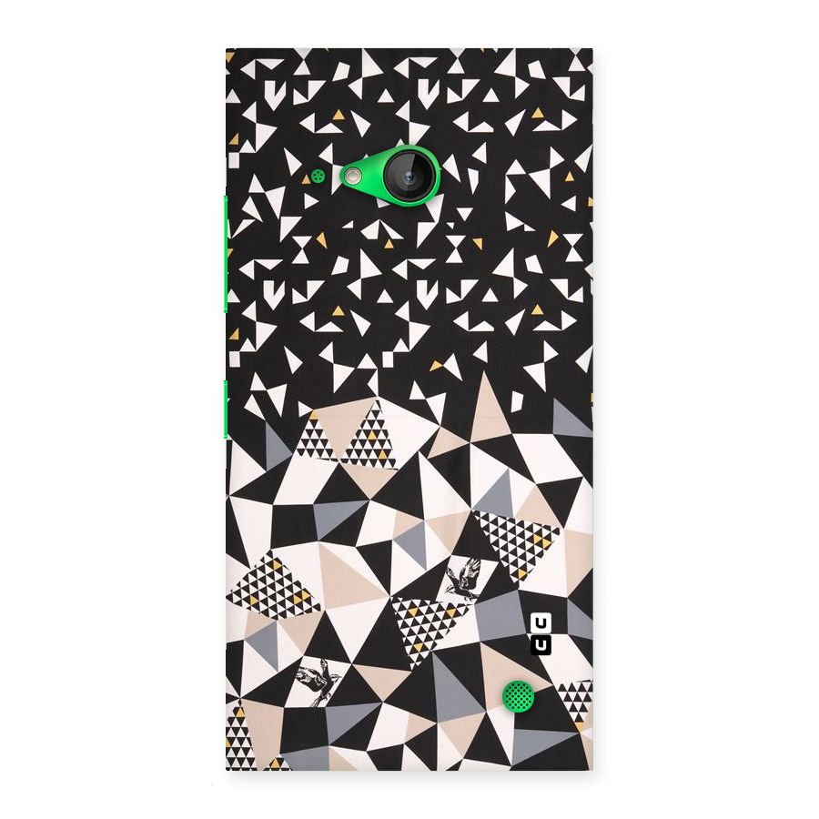Abstract Varied Triangles Back Case for Lumia 730
