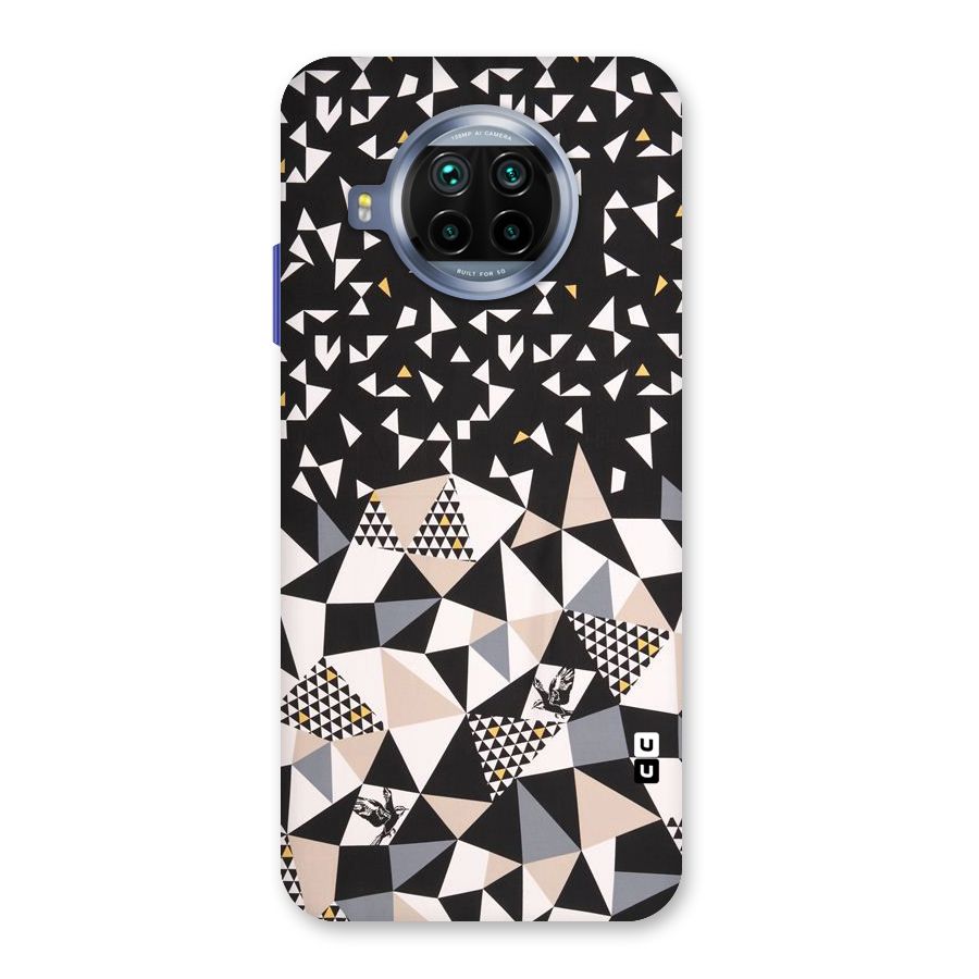 Abstract Varied Triangles Back Case for Mi 10i