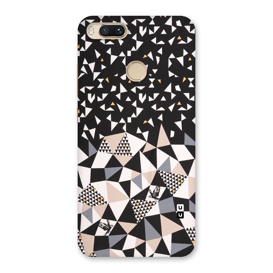 Abstract Varied Triangles Back Case for Mi A1