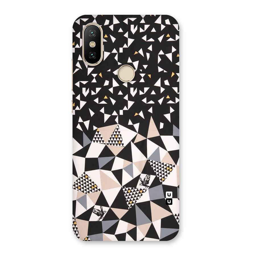 Abstract Varied Triangles Back Case for Mi A2