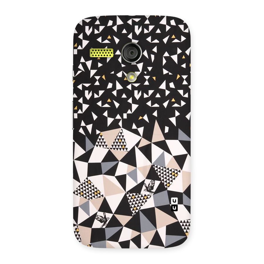 Abstract Varied Triangles Back Case for Moto G