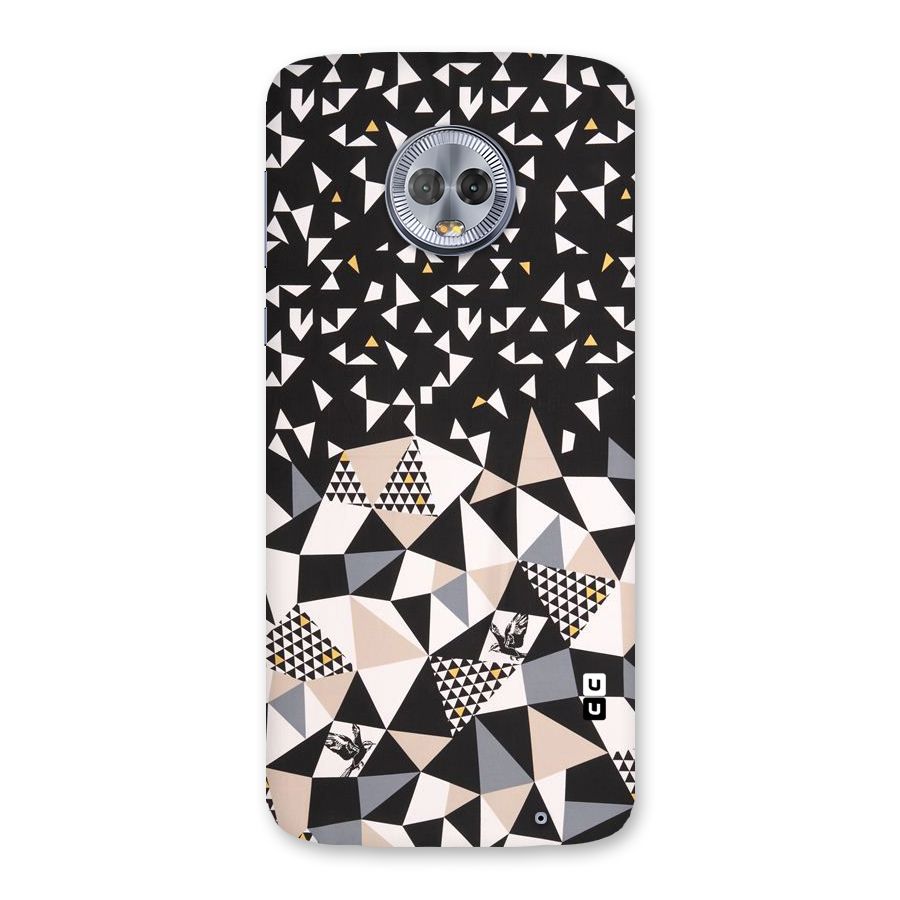 Abstract Varied Triangles Back Case for Moto G6 Plus