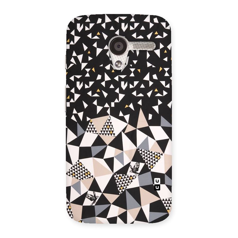 Abstract Varied Triangles Back Case for Moto X