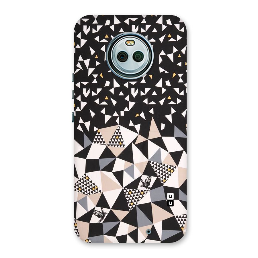 Abstract Varied Triangles Back Case for Moto X4