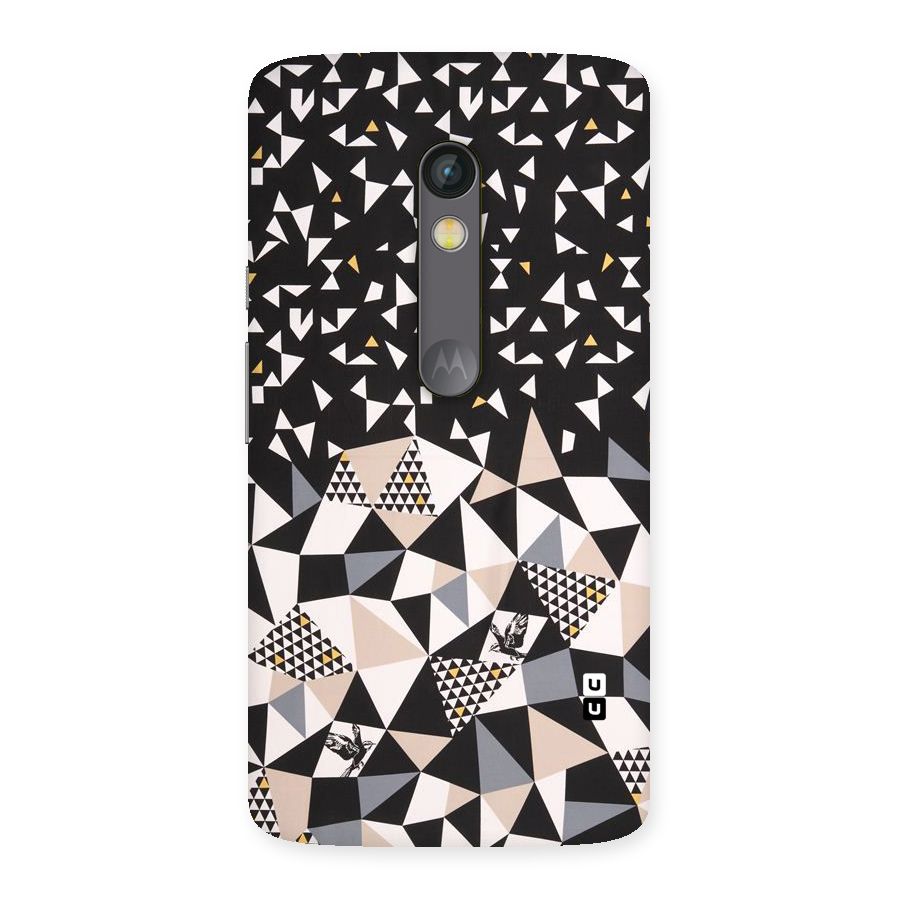 Abstract Varied Triangles Back Case for Moto X Play