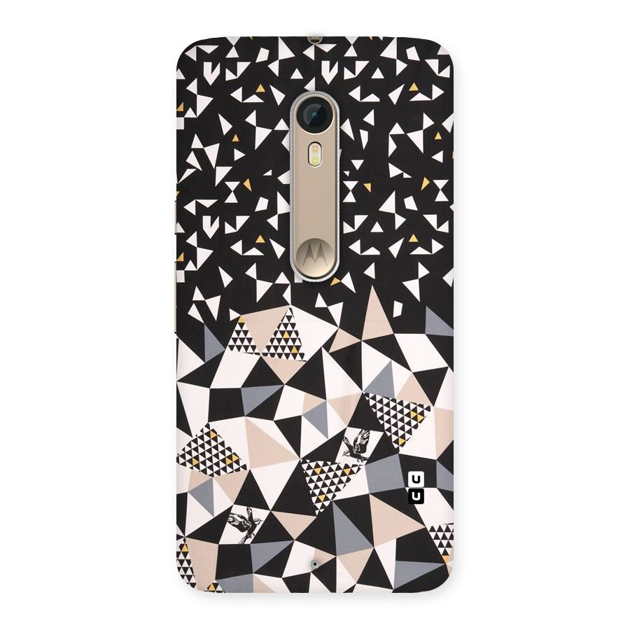 Abstract Varied Triangles Back Case for Motorola Moto X Style