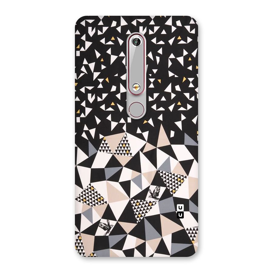 Abstract Varied Triangles Back Case for Nokia 6.1