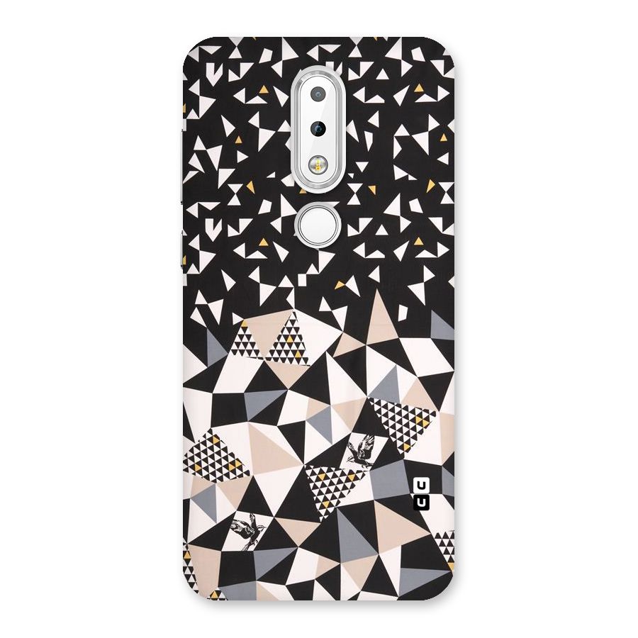Abstract Varied Triangles Back Case for Nokia 6.1 Plus