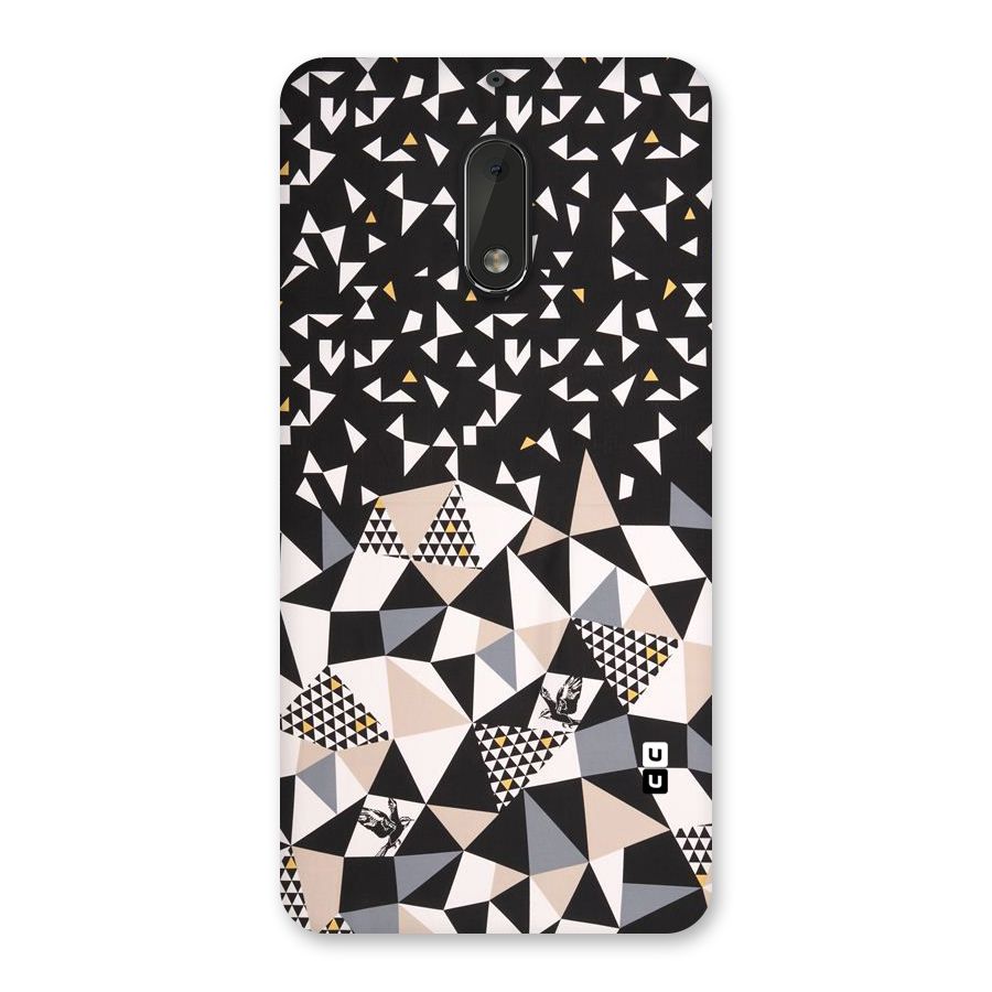 Abstract Varied Triangles Back Case for Nokia 6