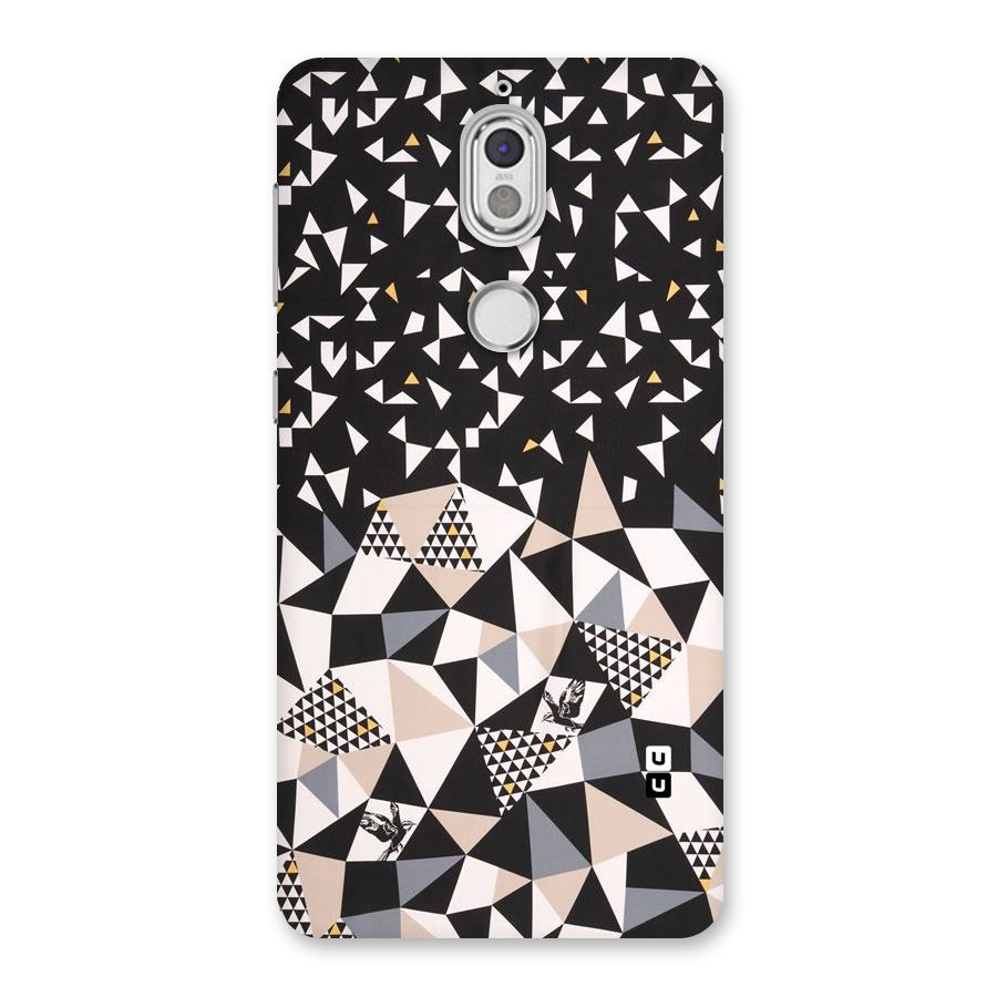 Abstract Varied Triangles Back Case for Nokia 7