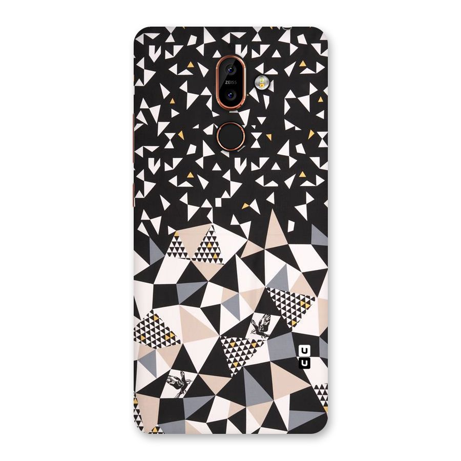 Abstract Varied Triangles Back Case for Nokia 7 Plus