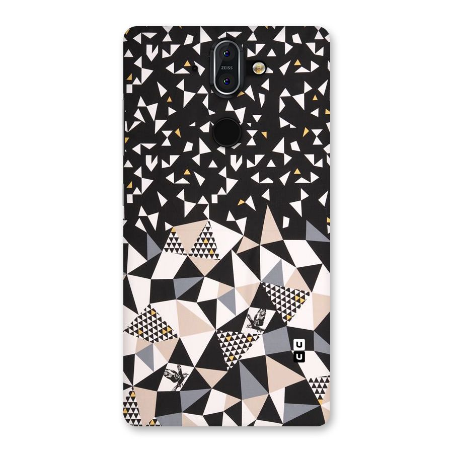 Abstract Varied Triangles Back Case for Nokia 8 Sirocco