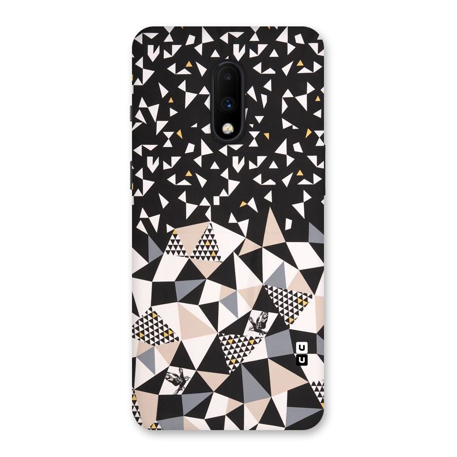 Abstract Varied Triangles Back Case for OnePlus 7