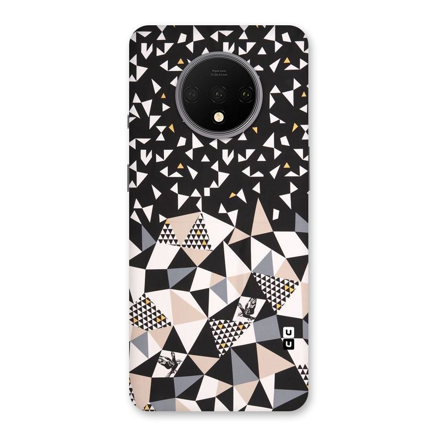 Abstract Varied Triangles Back Case for OnePlus 7T