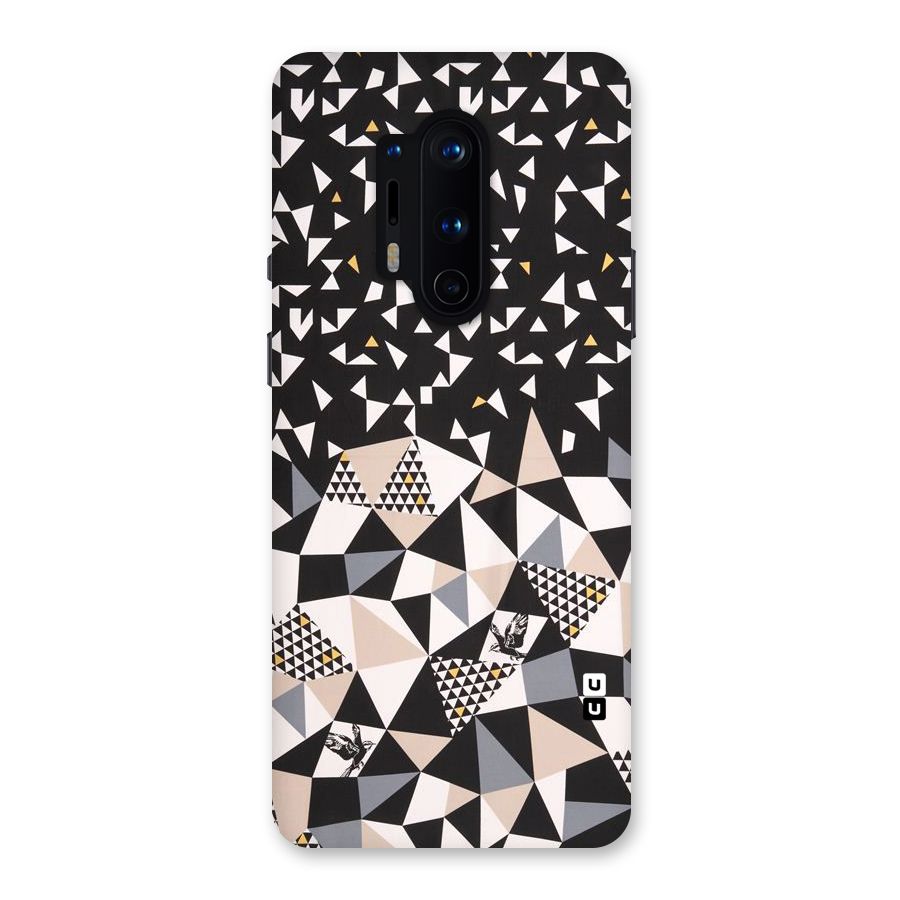 Abstract Varied Triangles Back Case for OnePlus 8 Pro