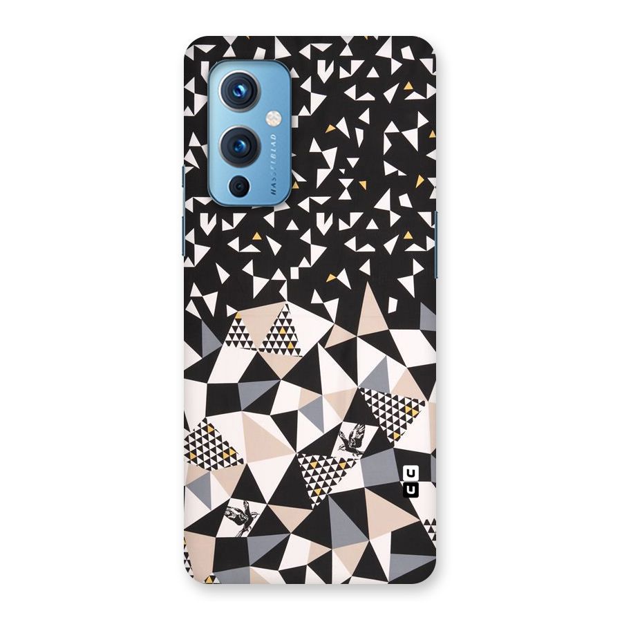 Abstract Varied Triangles Back Case for OnePlus 9