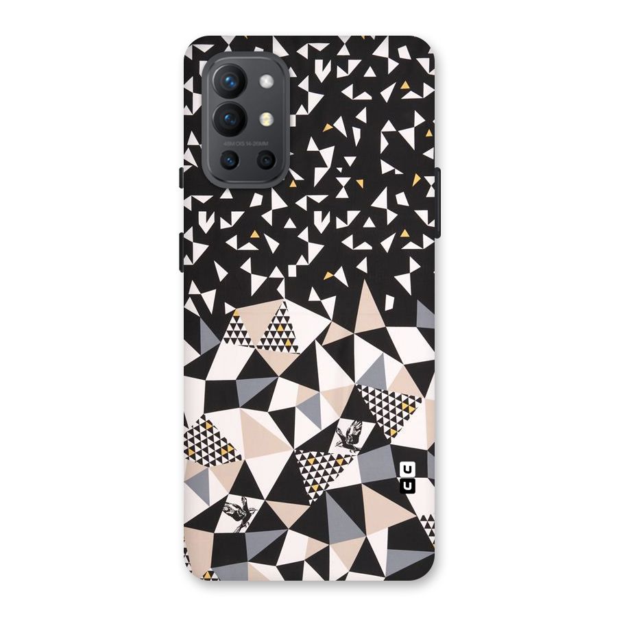 Abstract Varied Triangles Back Case for OnePlus 9R