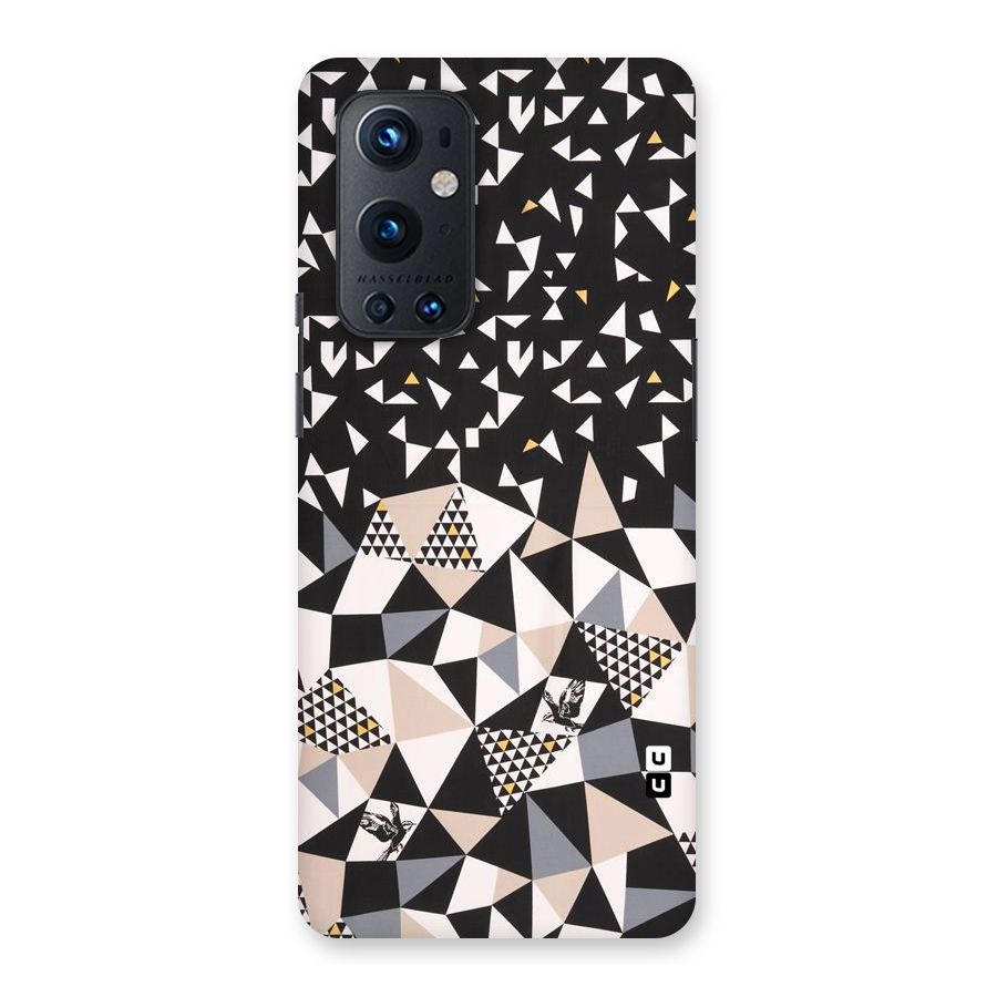 Abstract Varied Triangles Back Case for OnePlus 9 Pro