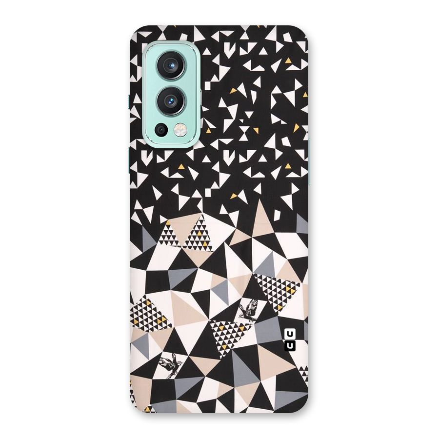 Abstract Varied Triangles Back Case for OnePlus Nord 2 5G