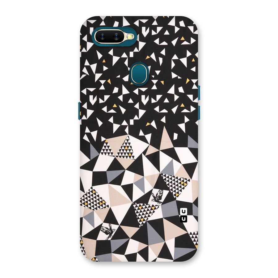 Abstract Varied Triangles Back Case for Oppo A11k