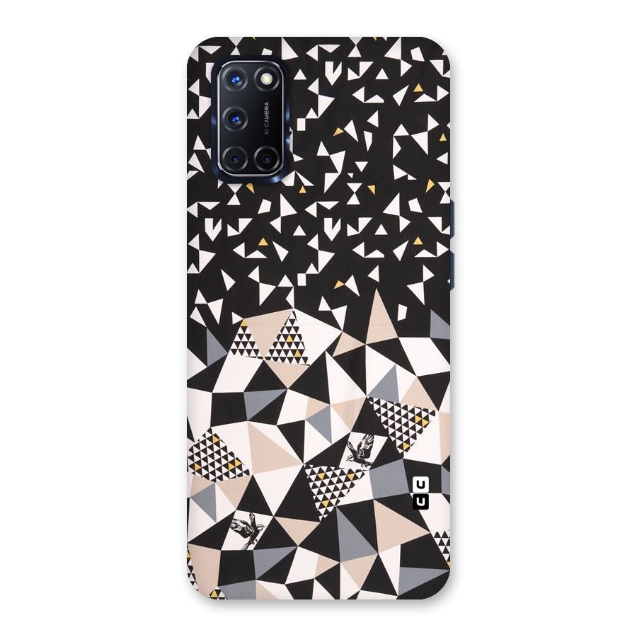 Abstract Varied Triangles Back Case for Oppo A52