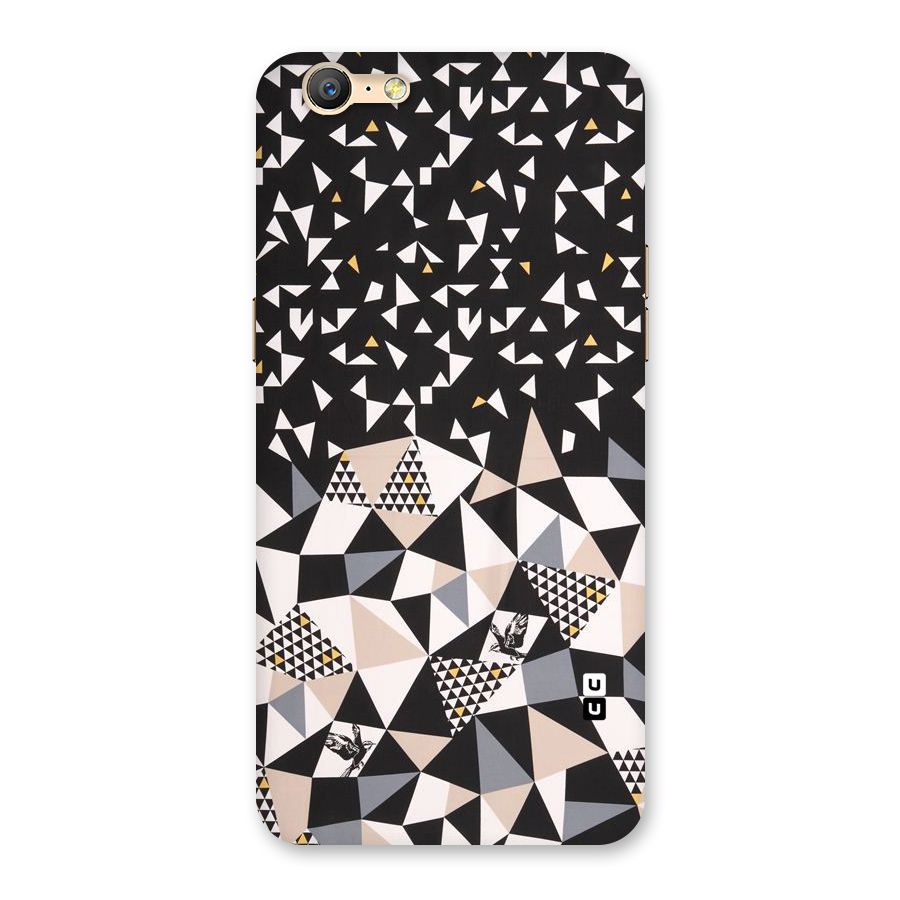 Abstract Varied Triangles Back Case for Oppo A57