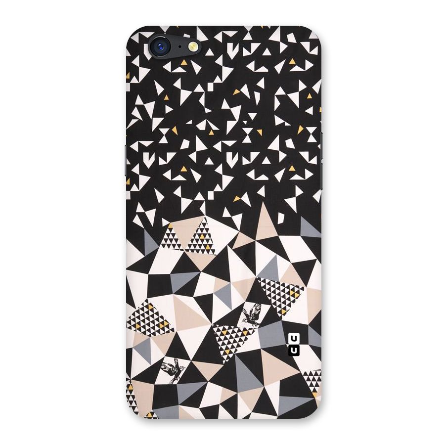 Abstract Varied Triangles Back Case for Oppo A71