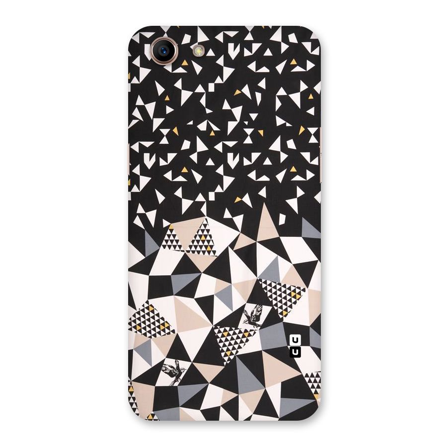 Abstract Varied Triangles Back Case for Oppo A83 (2018)