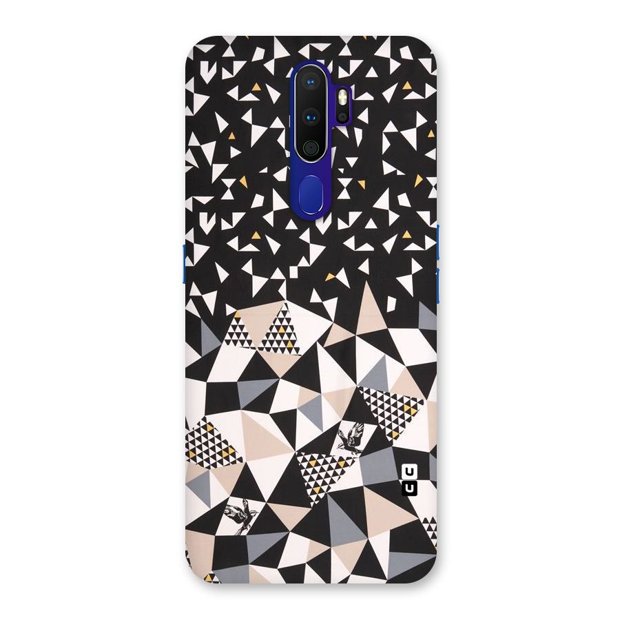 Abstract Varied Triangles Back Case for Oppo A9 (2020)