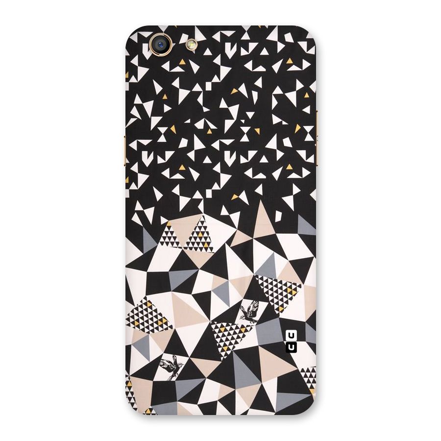 Abstract Varied Triangles Back Case for Oppo F3