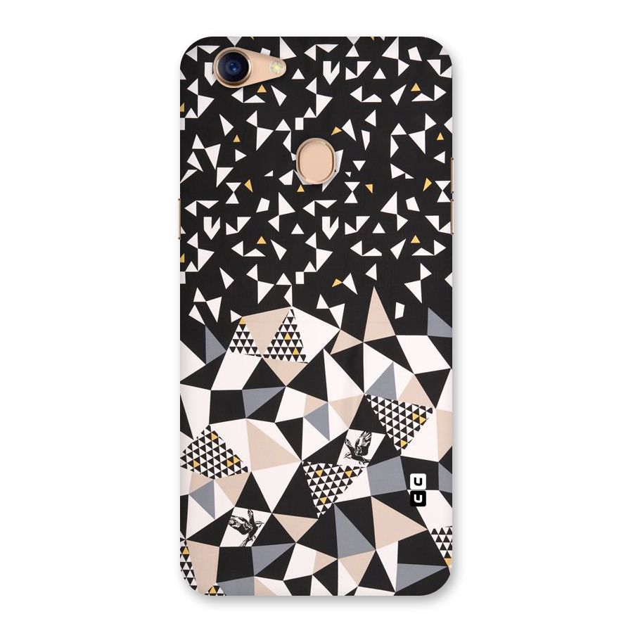 Abstract Varied Triangles Back Case for Oppo F5