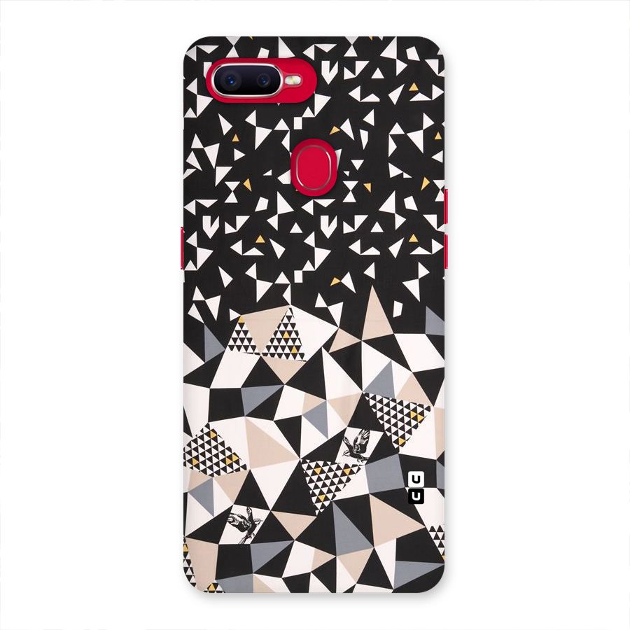 Abstract Varied Triangles Back Case for Oppo F9 Pro
