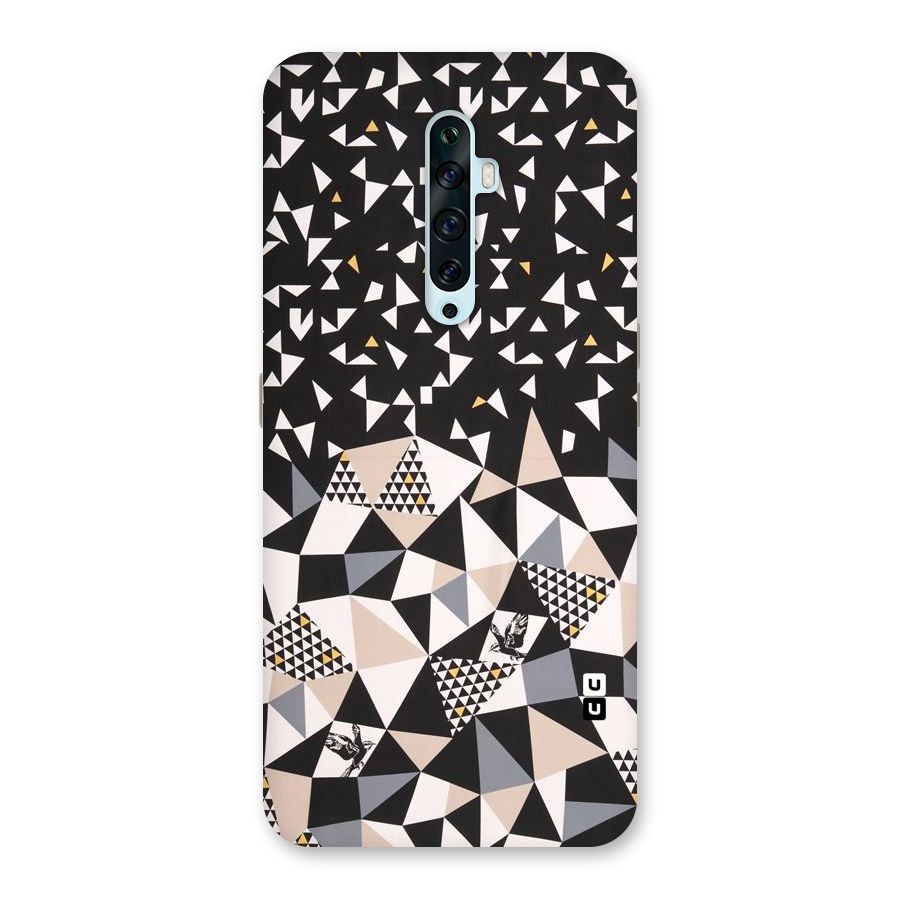 Abstract Varied Triangles Back Case for Oppo Reno2 Z
