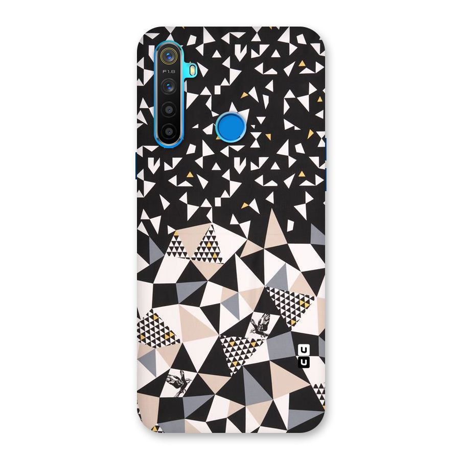 Abstract Varied Triangles Back Case for Realme 5s