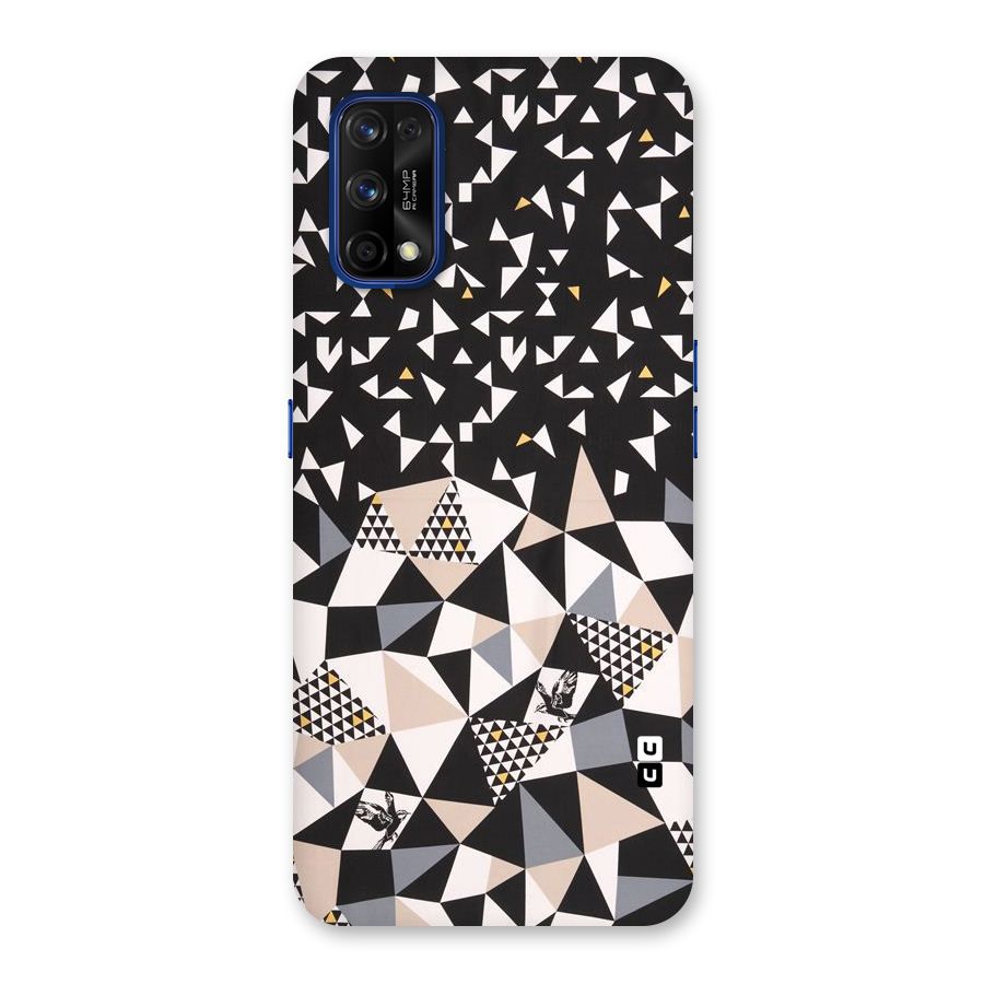 Abstract Varied Triangles Back Case for Realme 7 Pro