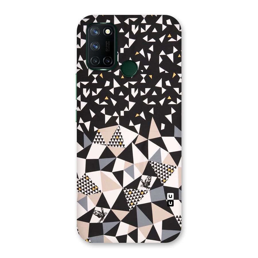 Abstract Varied Triangles Back Case for Realme 7i