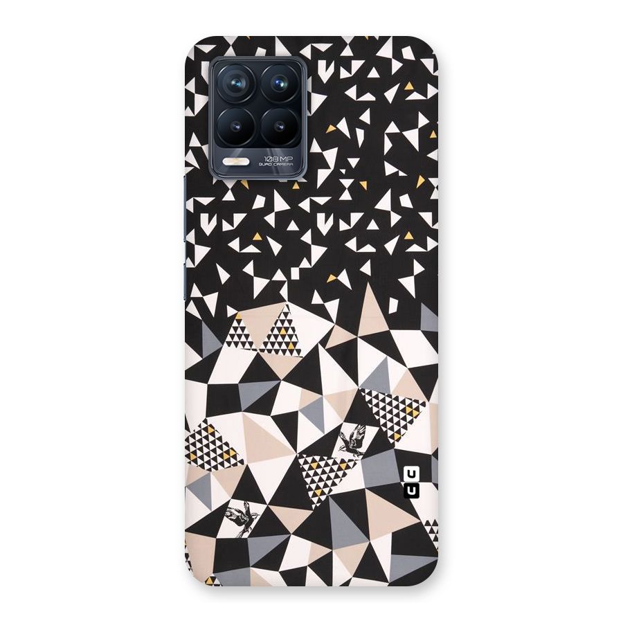 Abstract Varied Triangles Back Case for Realme 8 Pro
